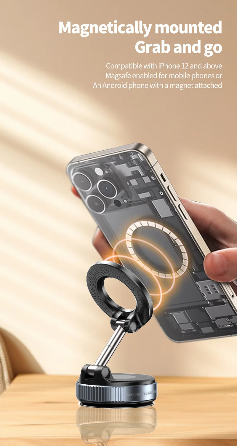 Strong Magnetic Phone Holder Foldable Design