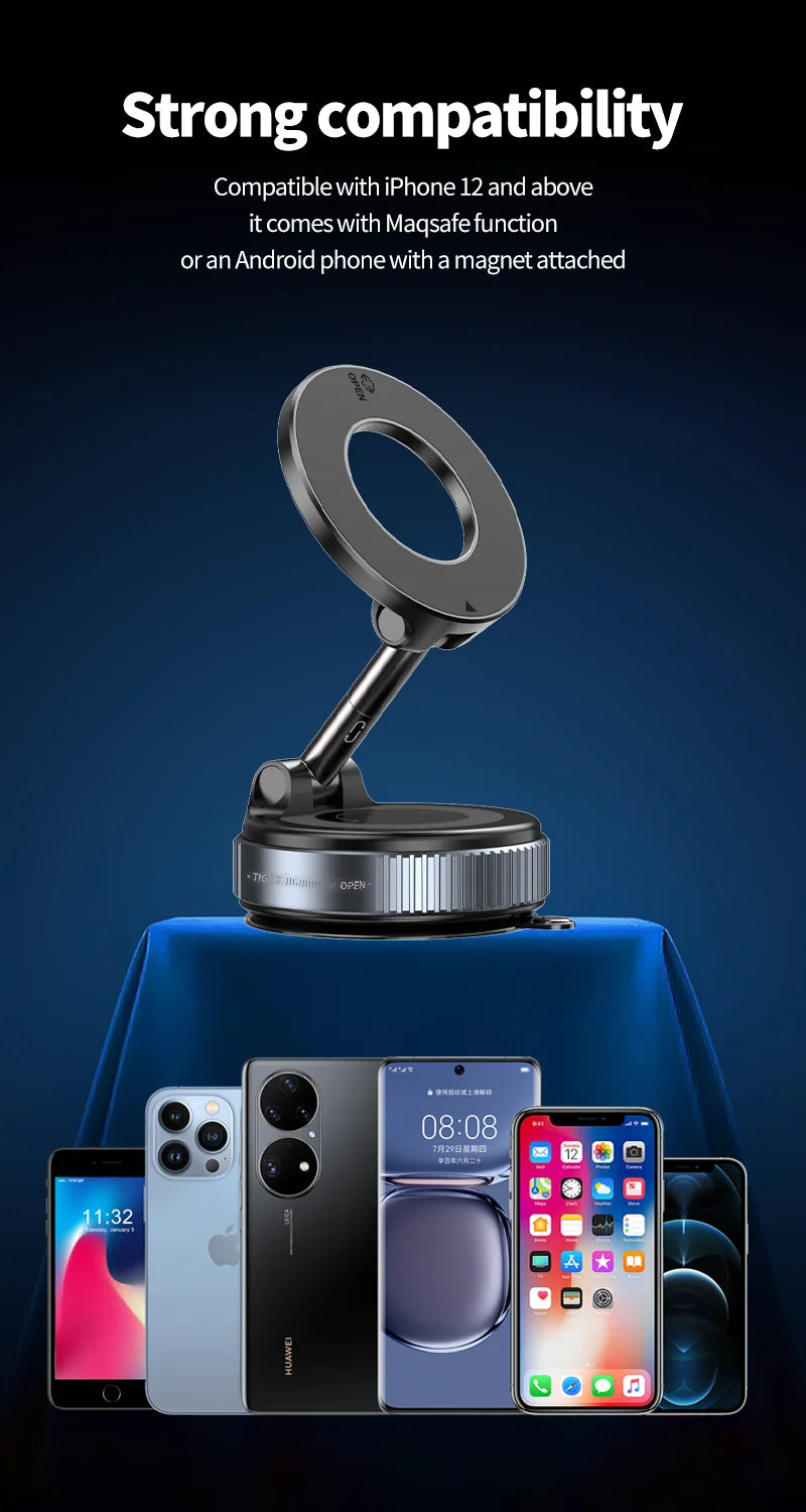 Strong Magnetic Phone Holder Foldable Design