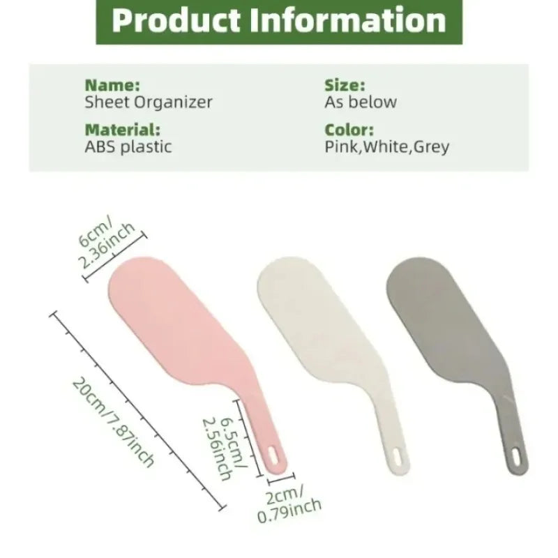 Bed Sheet Organizer (Tucker tool)