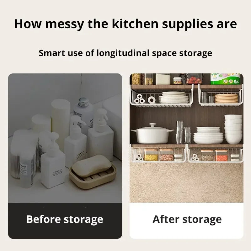 Hanging Net Basket Iron Material - 1pc