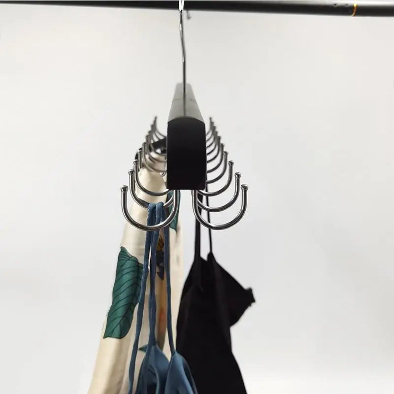 Wooden Belt Rack Storage Hangers