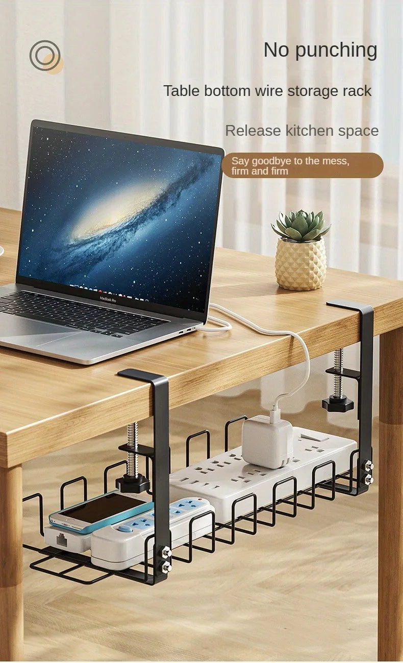 Under Table Storage Rack
