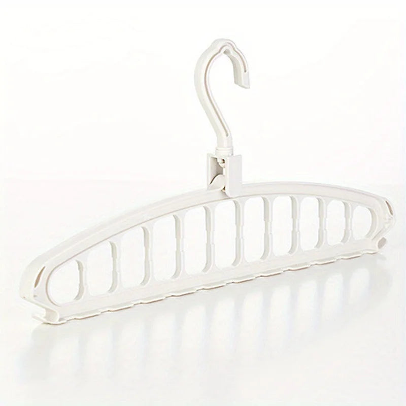 Folding Multi-Hole Clothes Hanger