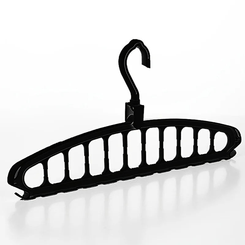 Folding Multi-Hole Clothes Hanger