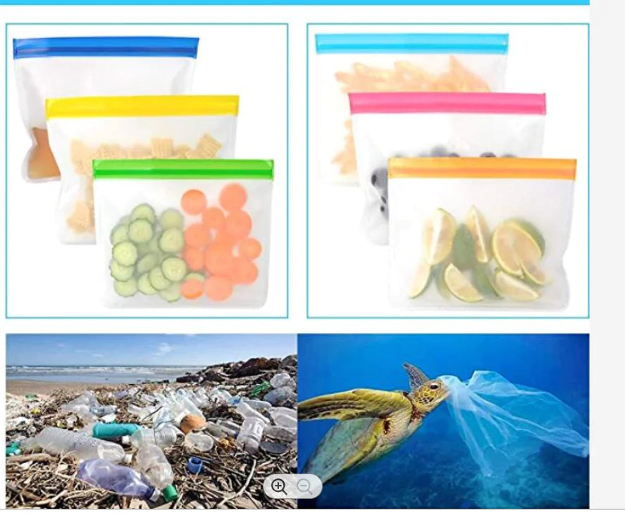 Eco Biodegradable Ziplock Food Bag